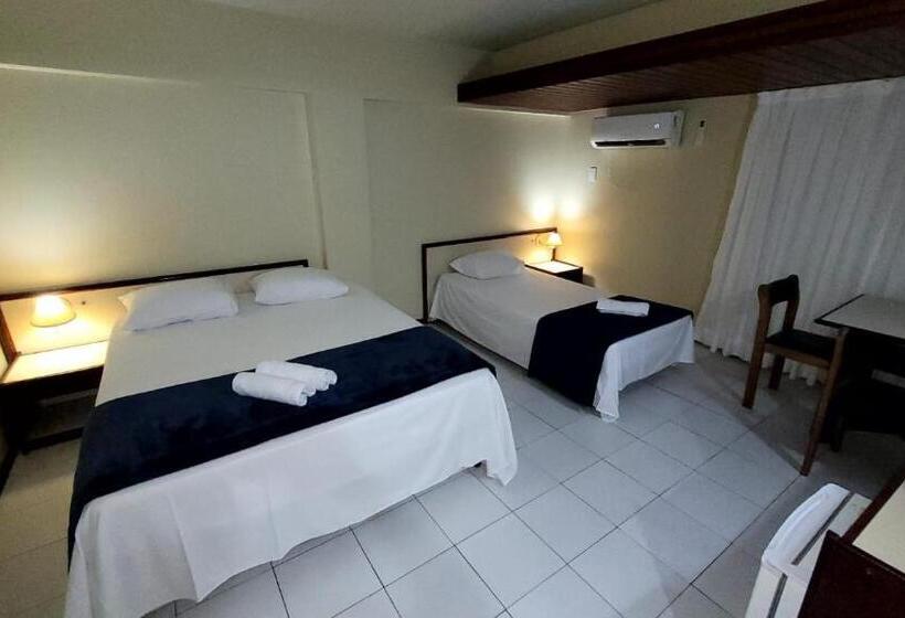 컴포트 트리플 룸, Quarto Em Hotel No Bairro De Tambaú, Em Uma Localização Bem Central Apto 216