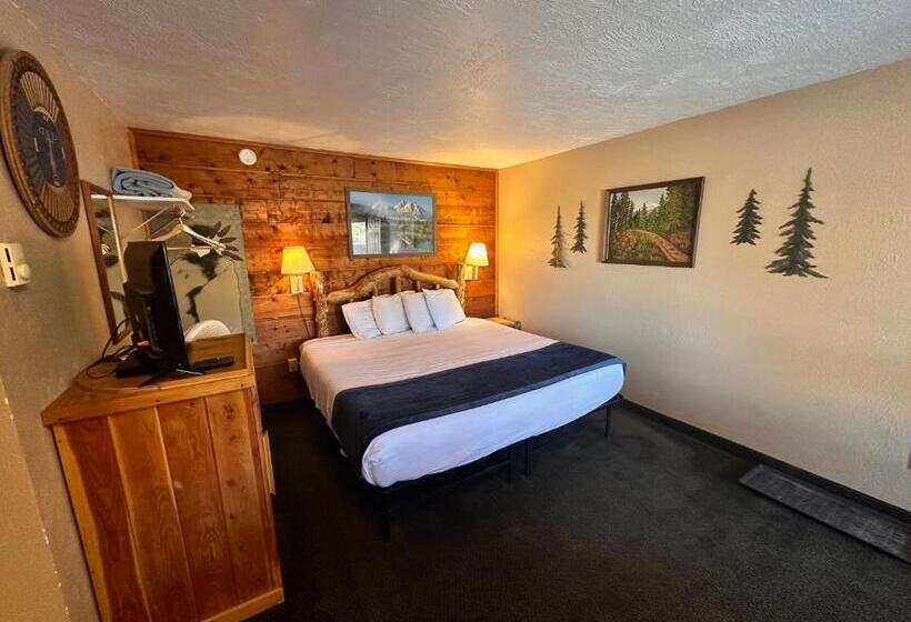 جناح ديلوكس سرير كينج, Ute Bluff Lodge, Cabins And Rv Park