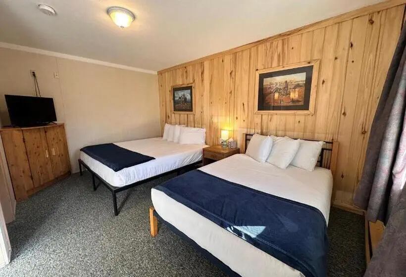 キングサイズベッドのスタンダードルーム, Ute Bluff Lodge, Cabins And Rv Park