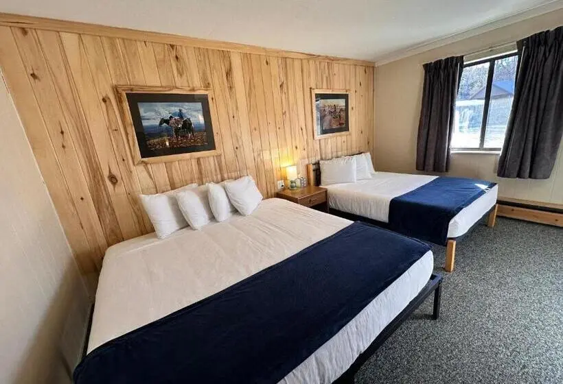 キングサイズベッドのスタンダードルーム, Ute Bluff Lodge, Cabins And Rv Park