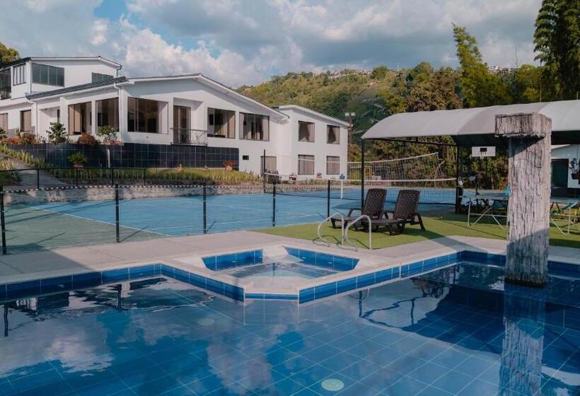 ２ダブルベッドのスタンダードルーム, Finca Hotel Los Alpes