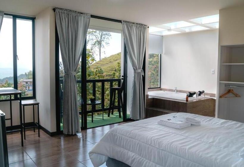 סוויטה עם ג'קוזי, Finca Hotel Los Alpes