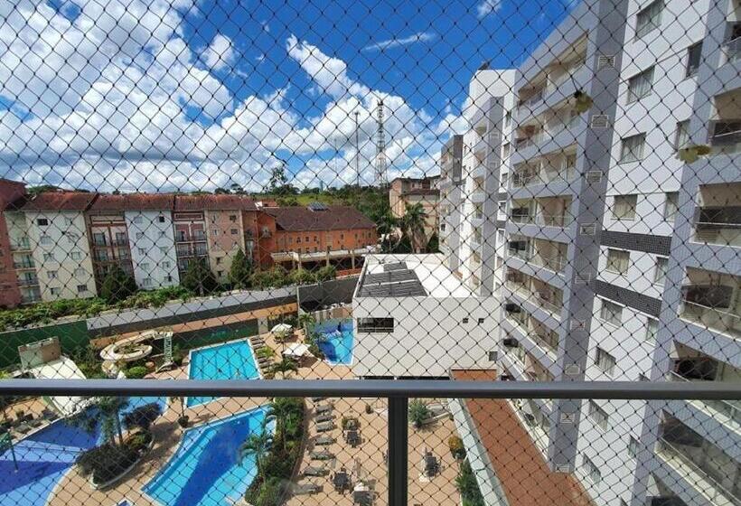 带1个卧室带泳池的公寓, Apartamento Diferenciado No Veredas Flat Service