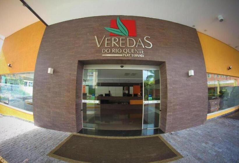 带1个卧室带泳池的公寓, Apartamento Diferenciado No Veredas Flat Service