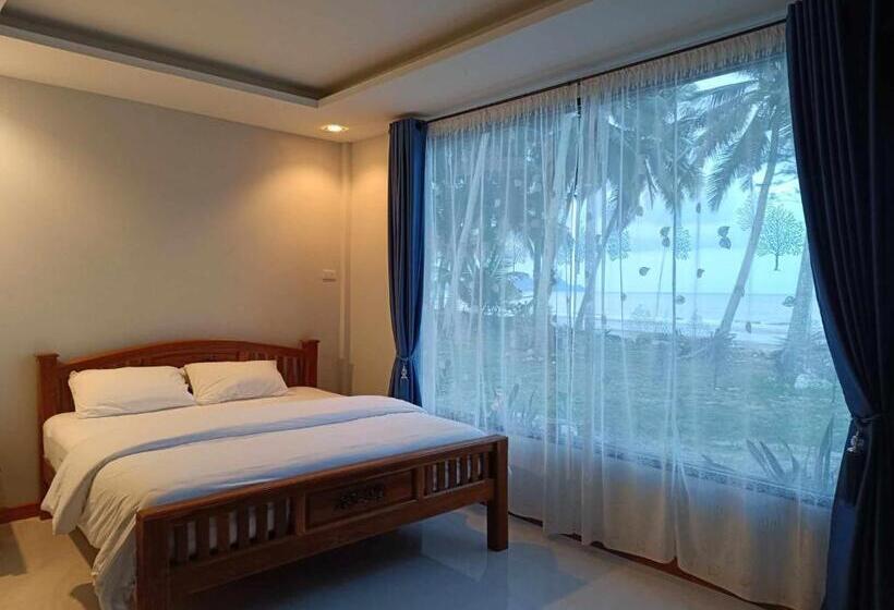 غرفة قياسية سرير كينج, บ้านระเบียงเลหลังสวน ทั้งหลัง 2 นอน 2 น้ำ 1 ครัว