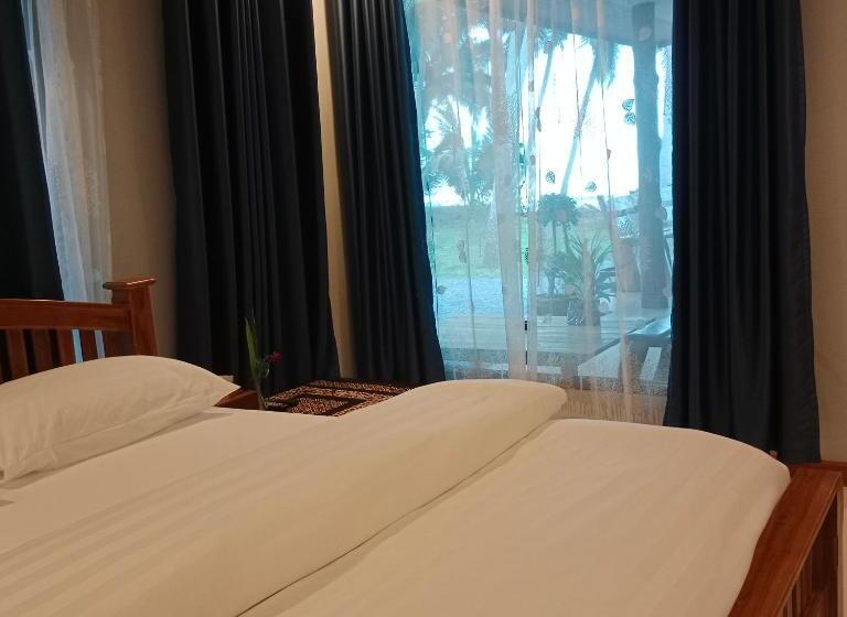 غرفة قياسية سرير كينج, บ้านระเบียงเลหลังสวน ทั้งหลัง 2 นอน 2 น้ำ 1 ครัว