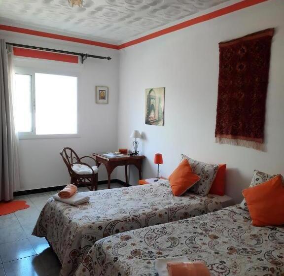 اتاق اساندارد با چشم‌انداز جانبی به دریا, Maison D Hôtes Marine Ksar Sghir