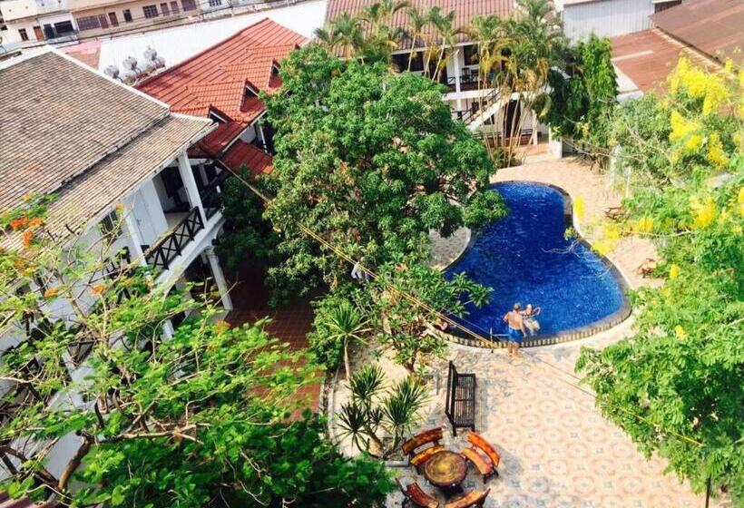 Quarto Estandar Vista Jardim, Vientiane Garden Villa Hotel And Restaurant