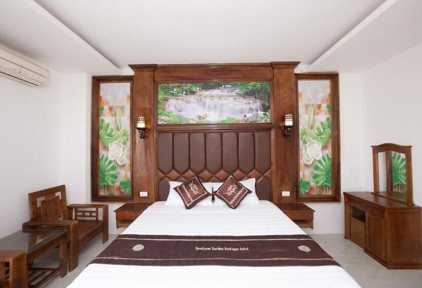 Quarto Deluxe com Sacada, Vientiane Garden Villa Hotel And Restaurant