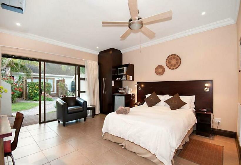 اتاق استاندارد با چشم‌انداز باغ, Africa Beach B&b