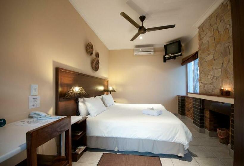 اتاق استاندارد با چشم‌انداز باغ, Africa Beach B&b