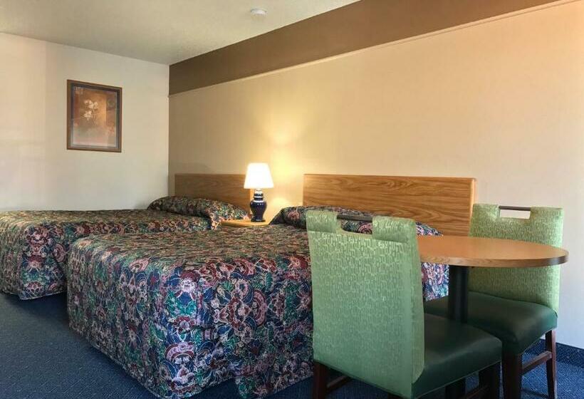 חדר סטנדרט שתי מיטות זוגיות, American Inn Kansas City, Ks