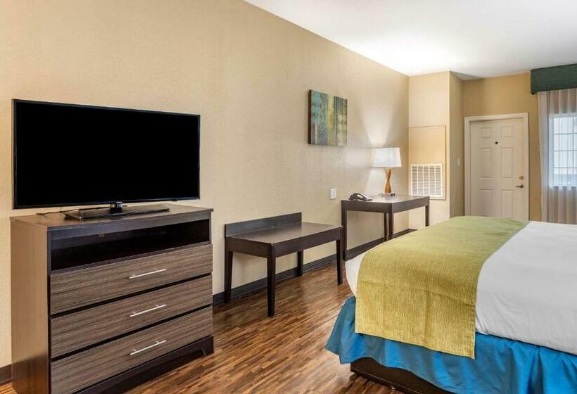 キングサイズベッドのスイートルーム, Best Western Plus Galveston Suites