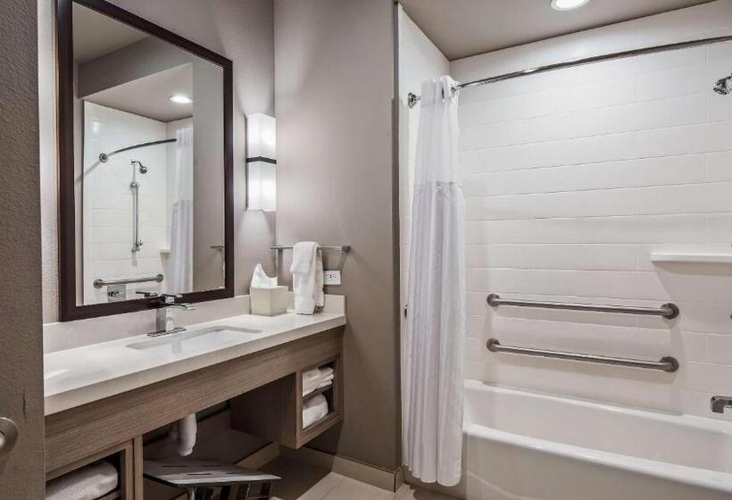 身障者適用スタンダードルーム, Wyndham Garden Katy Energy Corridor