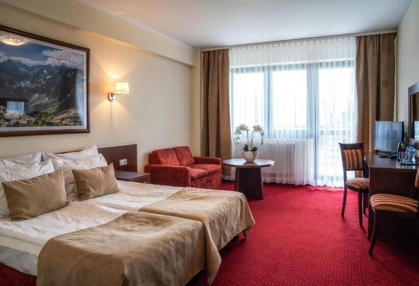 Comfort room with balcony, Tatra