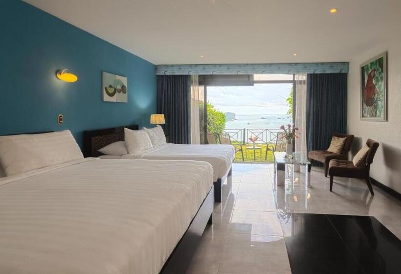 غرفة عائلية مطلّة علي البحر, Layan Hotel & Spa