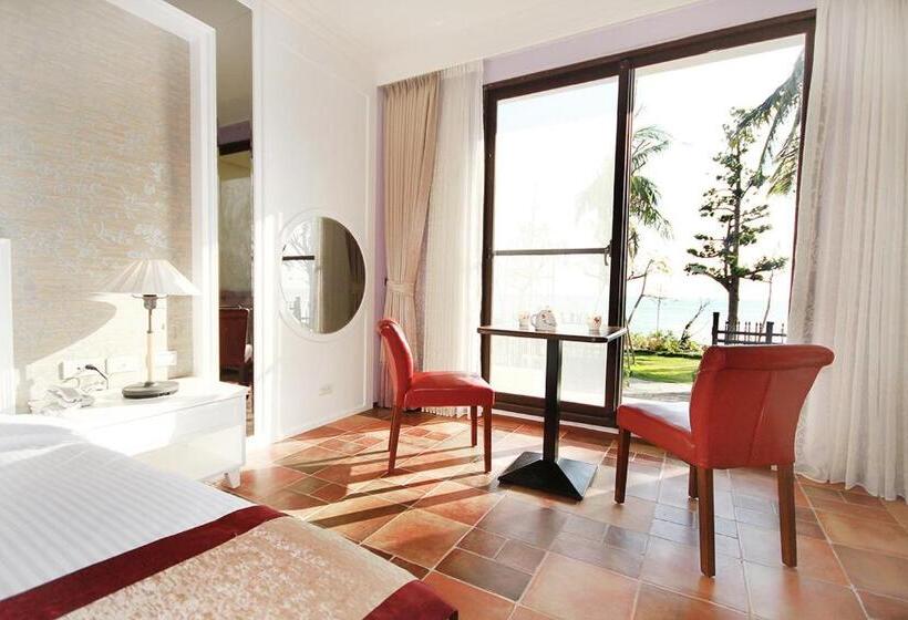 اتاق استاندارد با بالکن و چشم‌انداز دریا, Kenting Moli Bay Seaview Resort