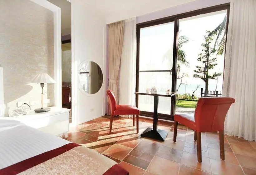 اتاق استاندارد با بالکن و چشم‌انداز دریا, Kenting Moli Bay Seaview Resort