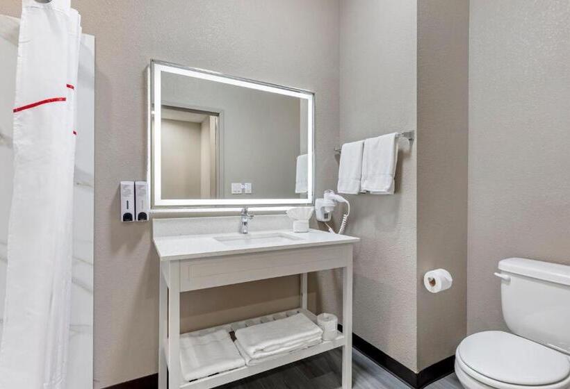 חדר סופריור עם מיטת קינג, Red Roof Inn Hutchins