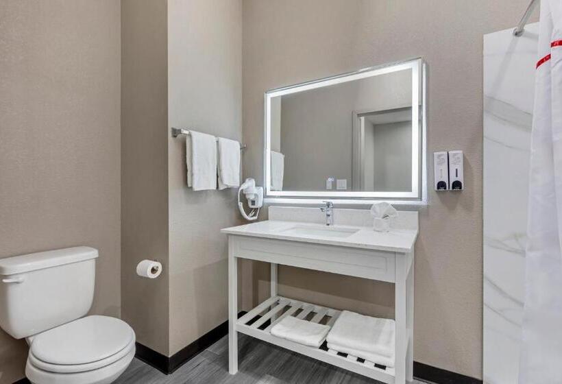 חדר סופריור עם מיטת קינג, Red Roof Inn Hutchins