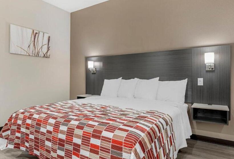 חדר סופריור מותאם לאדם עם מוגבלויות, Red Roof Inn Hutchins