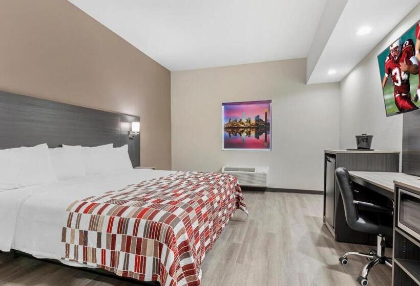 חדר סופריור מותאם לאדם עם מוגבלויות, Red Roof Inn Hutchins