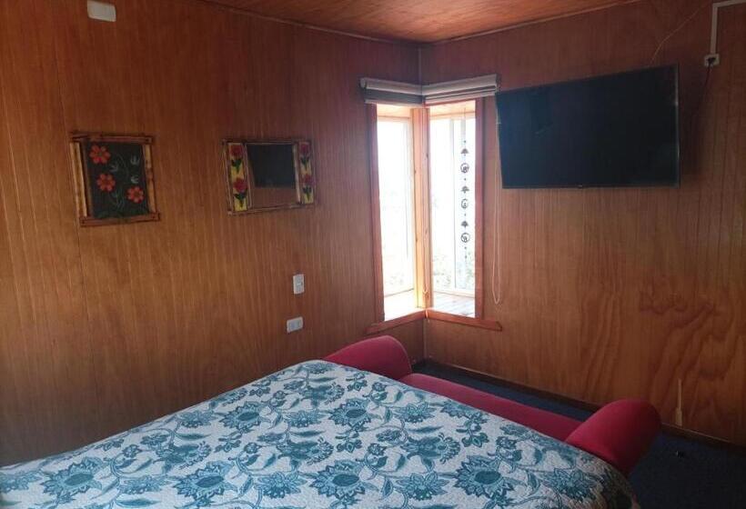 스탠다드 룸 바다 전망, El Urco Chiloe Hostel