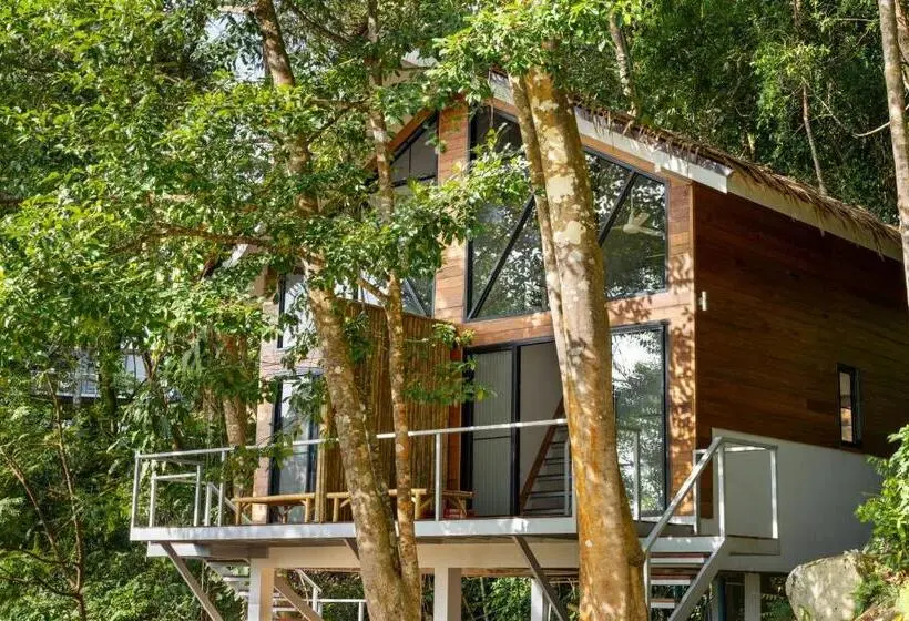 バルコニー付きスタンダードステューディオ, The Source Yoga And Nature Retreat Koh Phangan