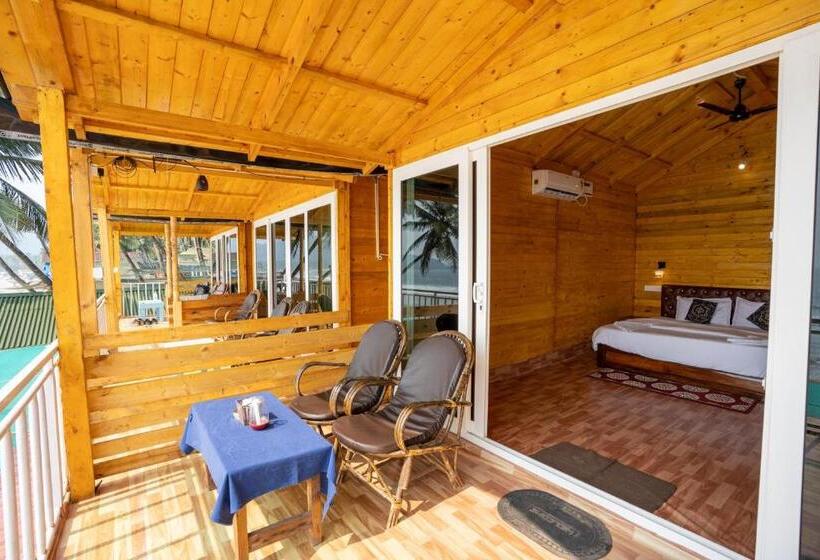 豪华海景房带阳台, Hitide Beach Resort