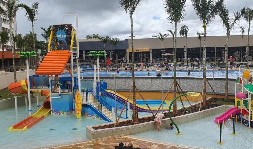 اتاق لوکس با چشمانداز باغ, Resort Solar Das águas Olímpia Sp