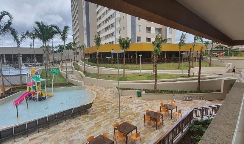 اتاق لوکس با چشمانداز باغ, Resort Solar Das águas Olímpia Sp