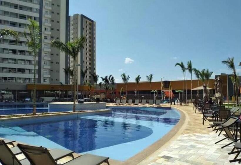 اتاق لوکس با چشمانداز باغ, Resort Solar Das águas Olímpia Sp