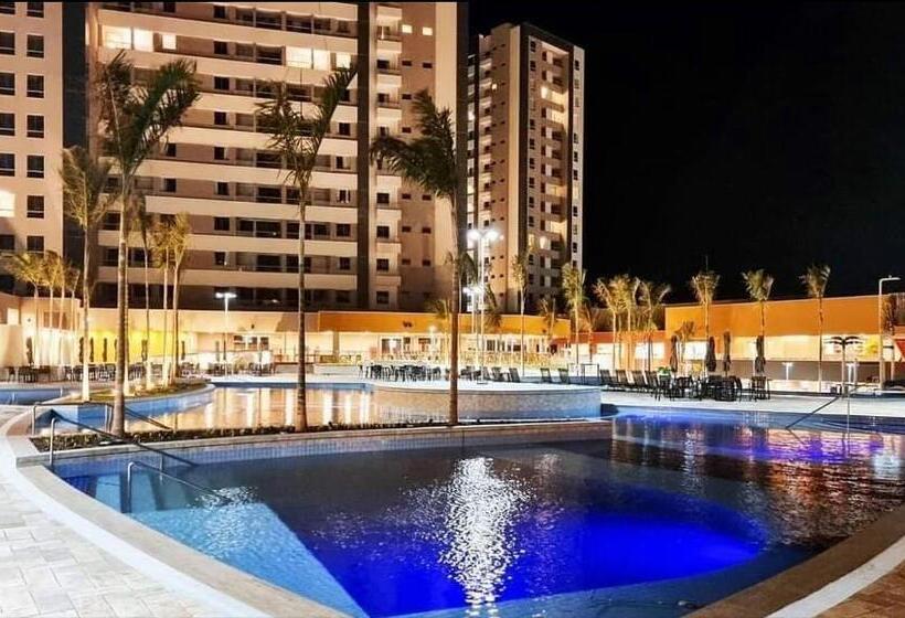 اتاق لوکس با چشمانداز باغ, Resort Solar Das águas Olímpia Sp