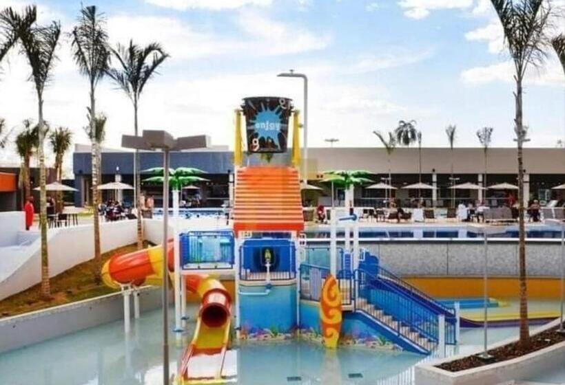 اتاق لوکس با چشمانداز باغ, Resort Solar Das águas Olímpia Sp