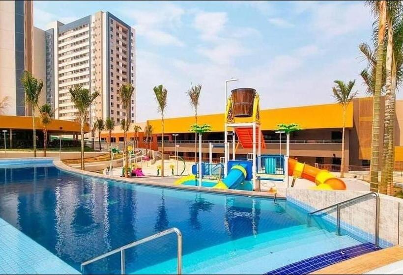 اتاق لوکس با چشمانداز باغ, Resort Solar Das águas Olímpia Sp