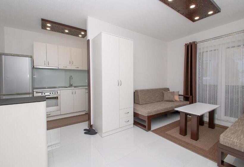 آپارتمان 1 خوابه با بالکن, Hazam Apartmani