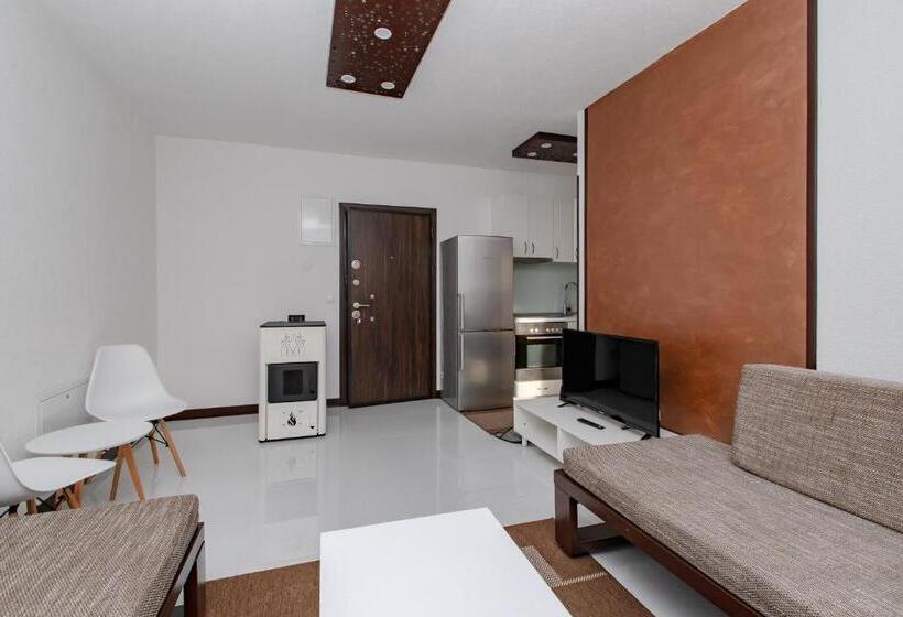 آپارتمان 1 خوابه با بالکن, Hazam Apartmani