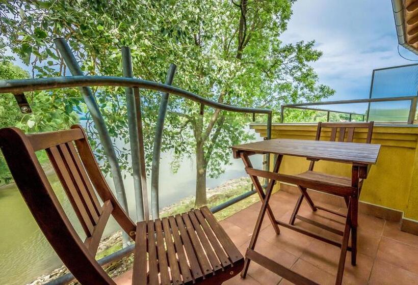 带阳台套房, Sziget Hotel Veránka