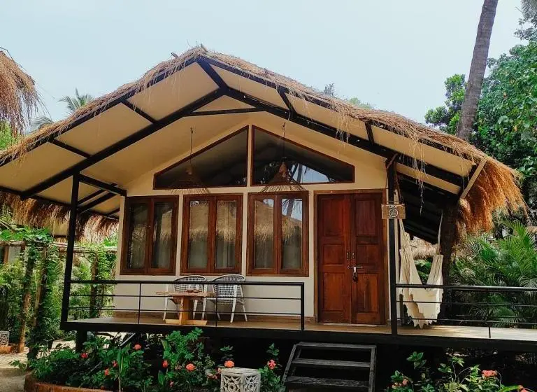 Standard-huone Sivuttainen Merinäkymä, Anahata Retreat Ashvem Goa
