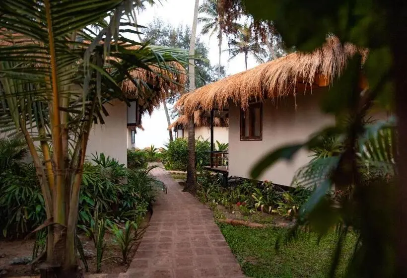 Standard-huone Sivuttainen Merinäkymä, Anahata Retreat Ashvem Goa
