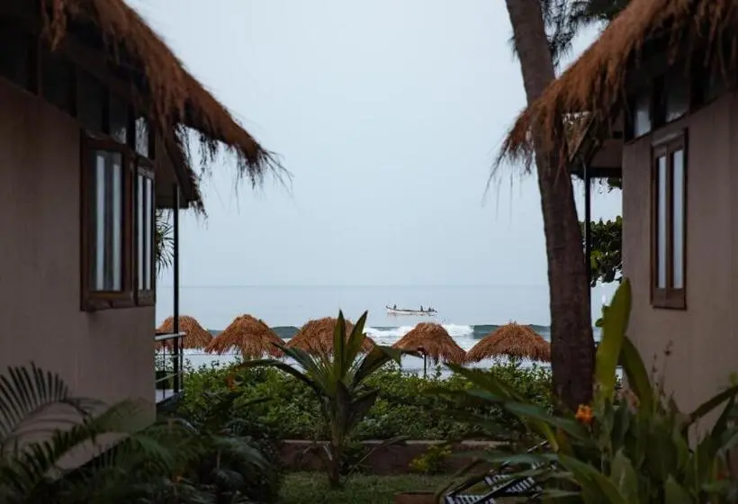 Standard-huone Sivuttainen Merinäkymä, Anahata Retreat Ashvem Goa
