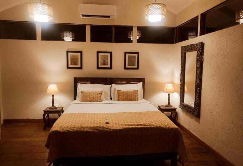 标准间侧面带海景, Anahata Retreat Ashvem Goa
