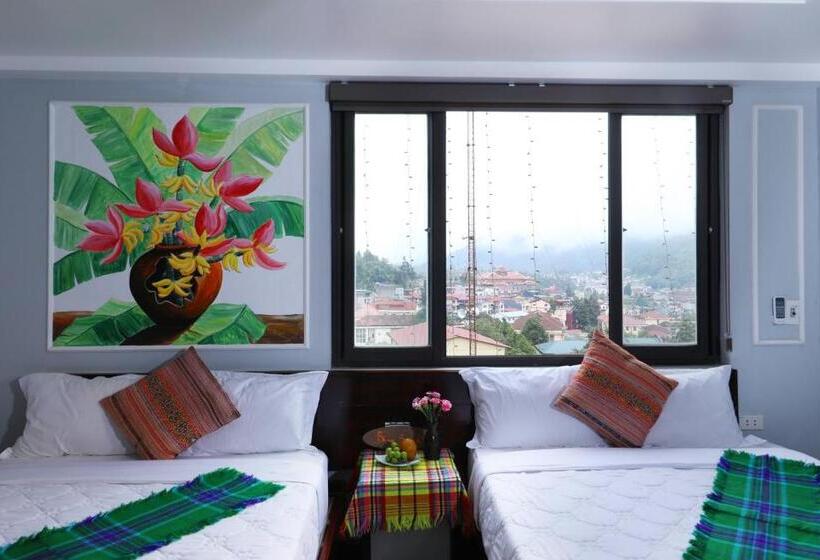 اتاق استاندارد با چشمانداز شهر, Bing Sapa