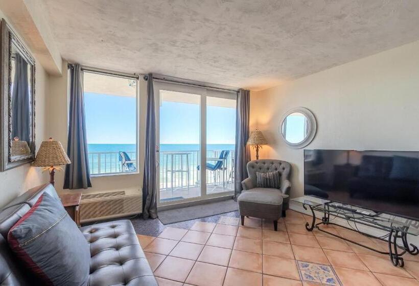 إستوديو قياسى مطل على البحر, Hbr Direct Oceanfront Condo, Daytona Beach, Sleeps 4