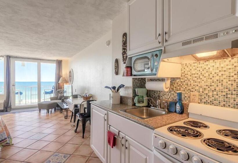 Студия Стандарт Вид на Море, Hbr Direct Oceanfront Condo, Daytona Beach, Sleeps 4