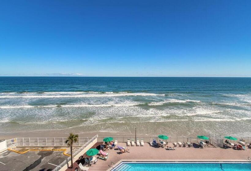 إستوديو قياسى مطل على البحر, Hbr Direct Oceanfront Condo, Daytona Beach, Sleeps 4