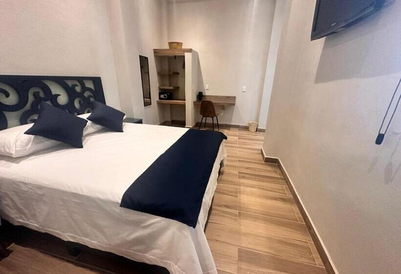 חדר דחוקס עם מיטת קינג, Centrico House