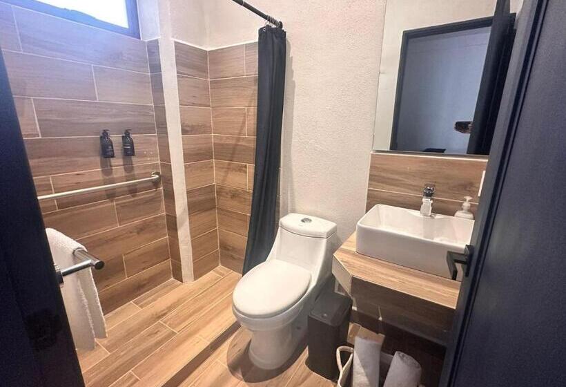 חדר דחוקס עם מיטת קינג, Centrico House