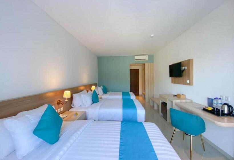 Трехместный Номер Стандарт с Балконом, Zasgo