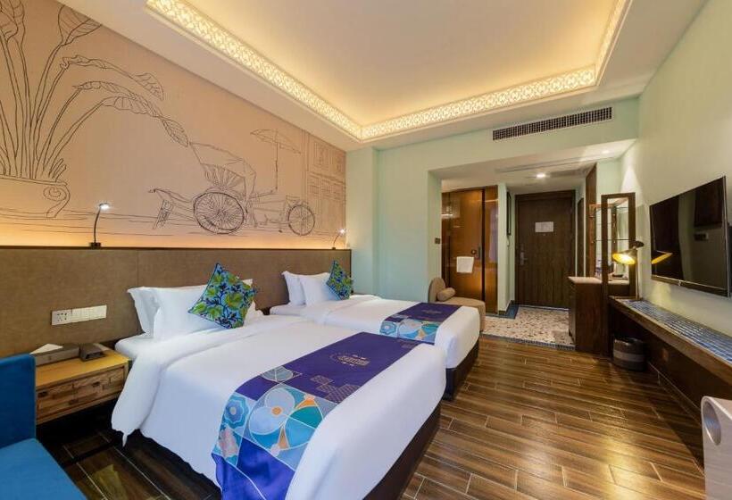 バルコニー付きデラックスルーム, Overseas Chinese Town Nanyang Inn